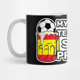 Spain Soccer Drinking Team Mug